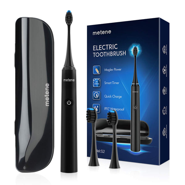Electric Toothbrush,2 DuPont Brush Heads